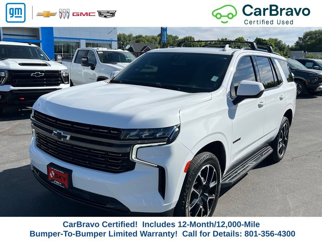 Certified 2021 Chevrolet Tahoe RST w/ Rear Media and Nav Package AWD/4WD image 3