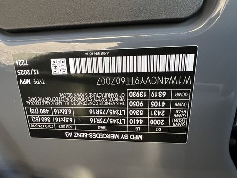 New 2026 Mercedes-Benz Sprinter 2500 image 24