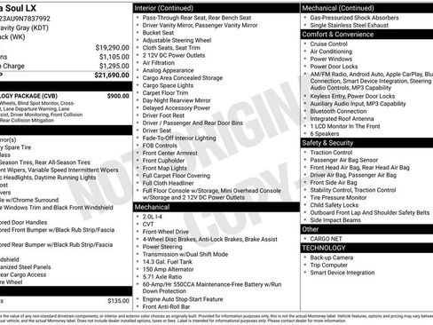 Used 2022 Kia Soul LX w/ Technology Package FWD image 17