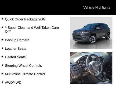 Used 2019 Jeep Compass Limited AWD/4WD image 6
