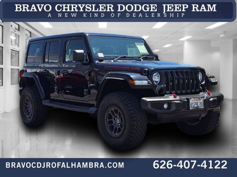 Used 2023 Jeep Wrangler Unlimited Rubicon w/ Xtreme 35 Tire Package AWD/4WD image 1