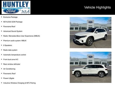 Used 2023 Mercedes-Benz EQB 300 4MATIC w/ Exclusive Package image 2