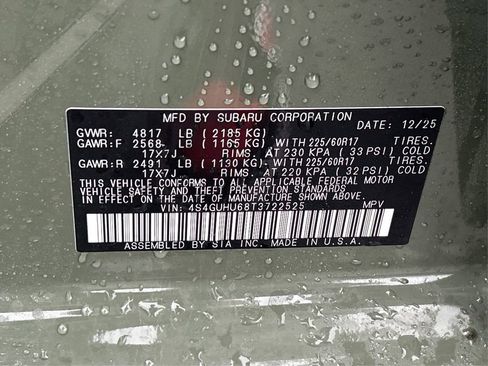 New 2026 Subaru Crosstrek 2.5i Wilderness image 16