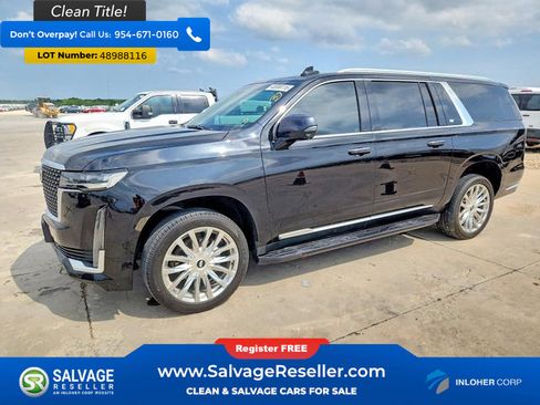 Used 2021 Cadillac Escalade ESV Premium Luxury AWD/4WD image 1
