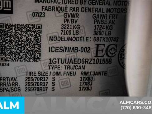 Used 2024 GMC Sierra 1500 Pro w/ Pro Value Package image 58