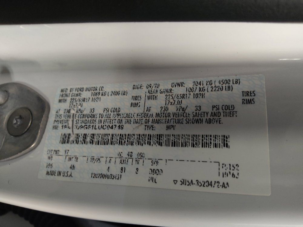 Used 2020 Ford Escape SE AWD/4WD image 33
