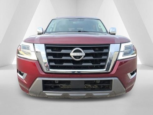 Used 2022 Nissan Armada Platinum w/ Captain's Chairs Package image 2
