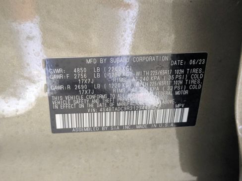 Certified 2024 Subaru Outback Premium AWD/4WD image 27