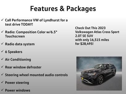 Used 2023 Volkswagen Atlas Cross Sport SE