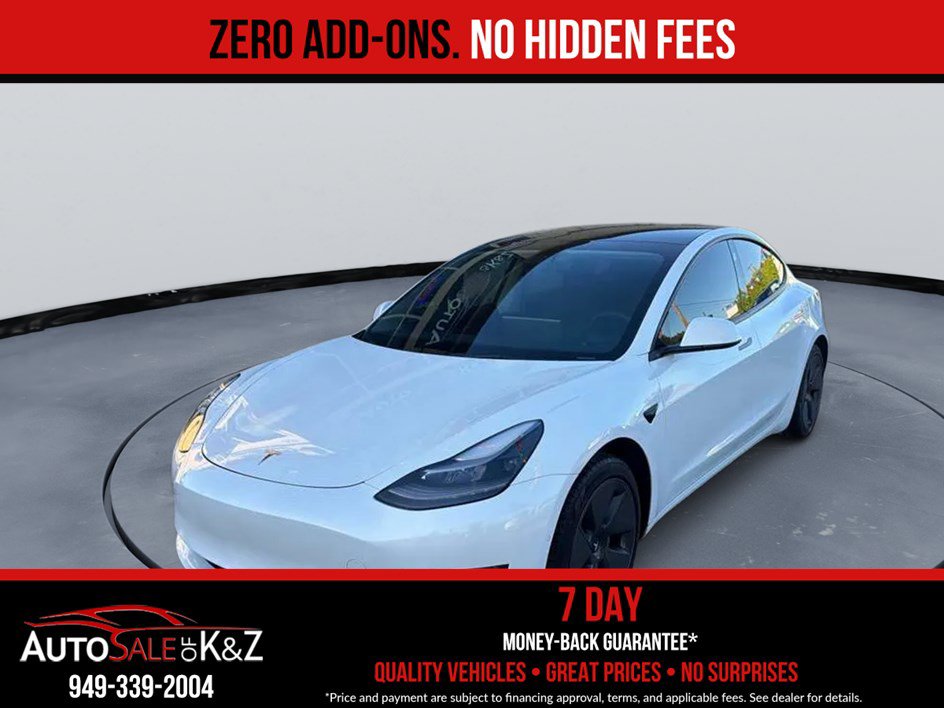 Used 2021 Tesla Model 3 Standard Range Plus RWD image 2