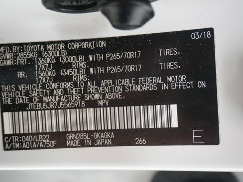 Used 2018 Toyota 4Runner SR5 Premium image 33