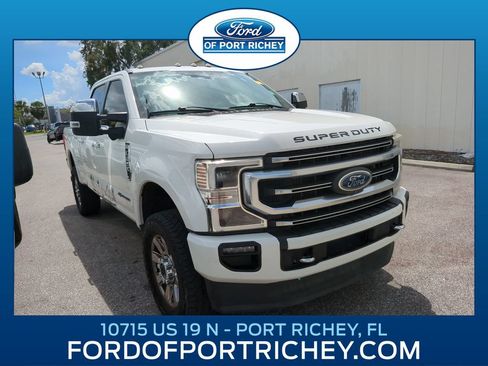 Used 2021 Ford F250 Platinum w/ FX4 Off-Road Package AWD/4WD image 1