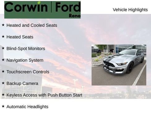 Certified 2020 Ford Mustang Shelby GT350 w/ Technology Package RWD image 8