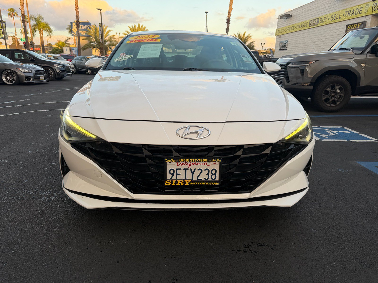Used 2023 Hyundai Elantra Blue w/ Cargo Package FWD image 8
