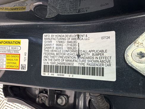 Used 2024 Honda Civic LX image 25