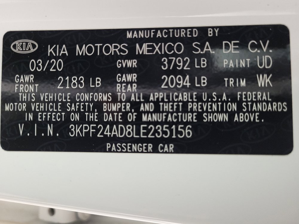 Used 2020 Kia Forte LXS FWD image 33