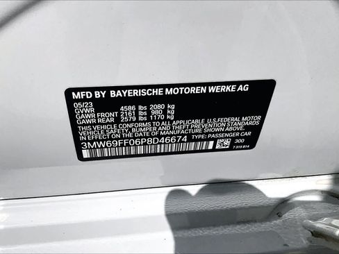 Used 2023 BMW 330i Sedan w/ Driving Assistance Package RWD image 33
