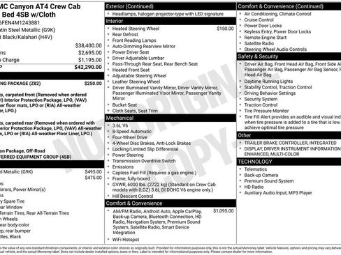 Used 2021 GMC Canyon AT4 w/ Trailering Package image 27