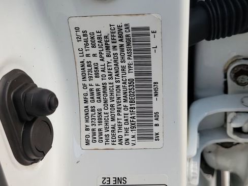 Used 2011 Honda Civic EX image 30