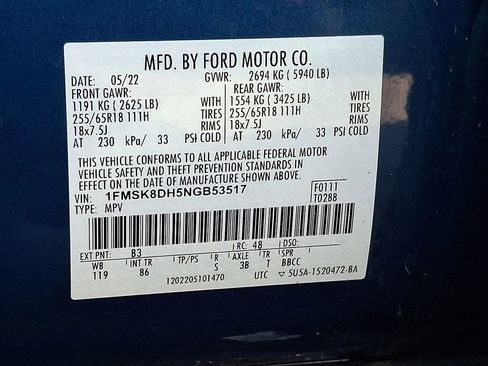 Used 2022 Ford Explorer XLT image 28