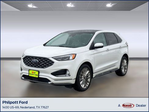 Certified 2021 Ford Edge Titanium w/ Equipment Group 301A FWD image 1