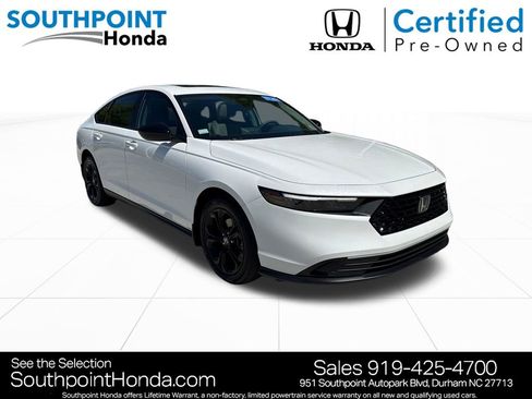 Certified 2025 Honda Accord SE image 1