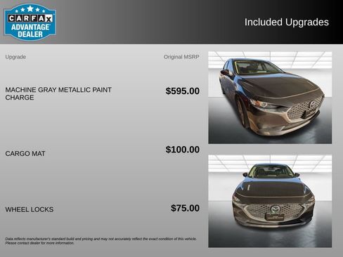 Certified 2023 MAZDA MAZDA3 s FWD image 3