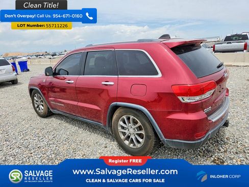 Used 2014 Jeep Grand Cherokee Limited w/ Luxury Group II AWD/4WD image 3