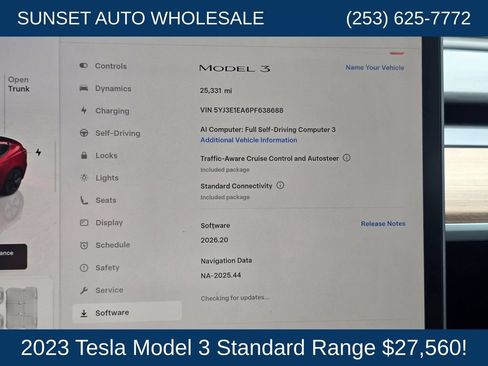 Used 2023 Tesla Model 3 Standard Range RWD image 33