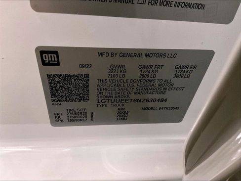 Used 2022 GMC Sierra 1500 AT4 w/ AT4 Preferred Package image 34