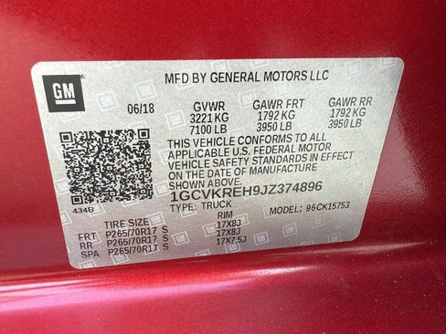 Used 2018 Chevrolet Silverado 1500 LT w/ All Star Edition AWD/4WD image 42