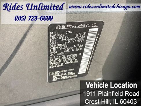 Used 2016 INFINITI QX80 4WD w/ Driver's Assistance Package image 31