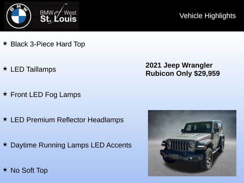 Used 2021 Jeep Wrangler Rubicon image 24