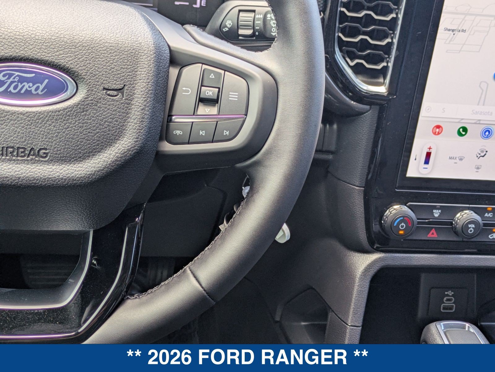 New 2026 Ford Ranger XLT w/ Black Appearance Package RWD image 24