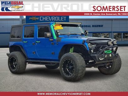 Used 2016 Jeep Wrangler Unlimited Sport w/ Quick Order Package 24S