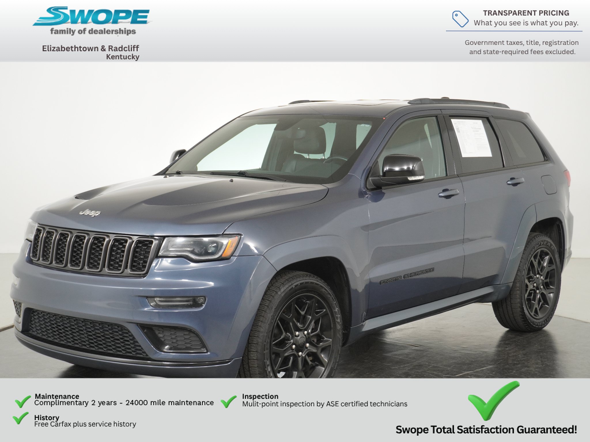 Used 2021 Jeep Grand Cherokee Limited X AWD/4WD image 7