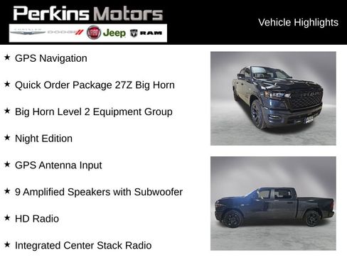 New 2026 RAM 1500 Big Horn image 2