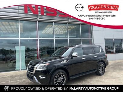 Certified 2024 Nissan Armada Platinum w/ Captain's Chairs Package