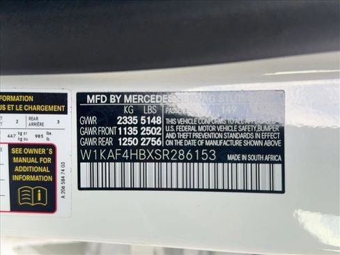 Certified 2025 Mercedes-Benz C 300 C 300 image 25