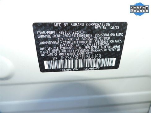 Certified 2023 Subaru Forester Touring image 12