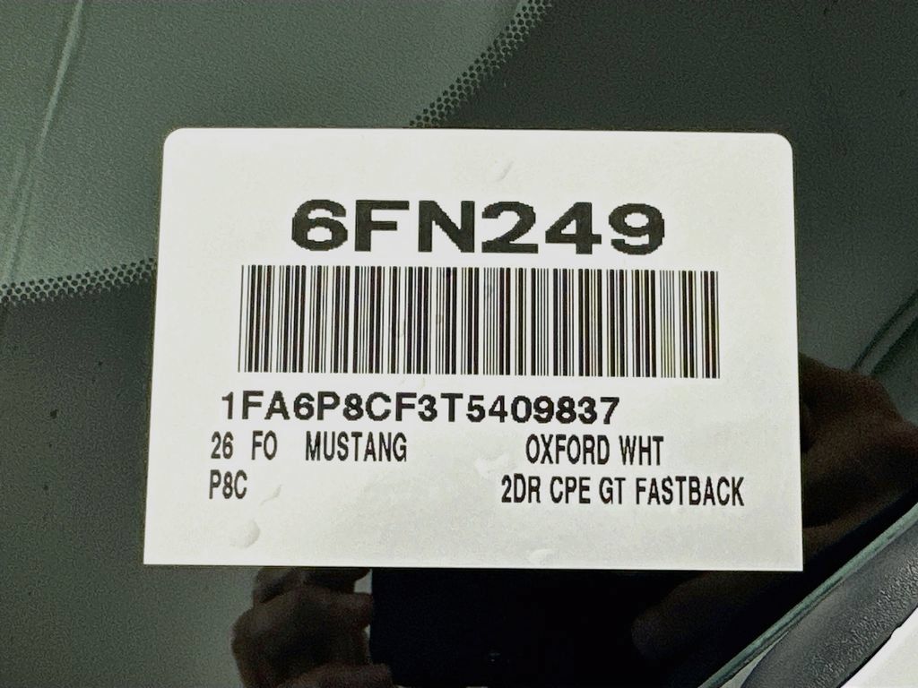 New 2026 Ford Mustang GT Premium w/ GT Performance Package RWD image 19