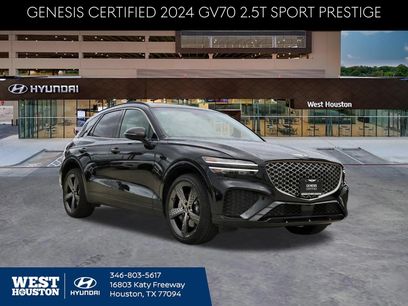 Used 2024 Genesis GV70 2.5T w/ Sport Prestige Package