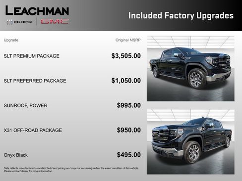 New 2026 GMC Sierra 1500 SLT w/ SLT Premium Package AWD/4WD image 4