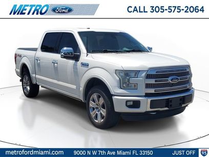 Used 2016 Ford F150 Platinum w/ Equipment Group 701A Luxury