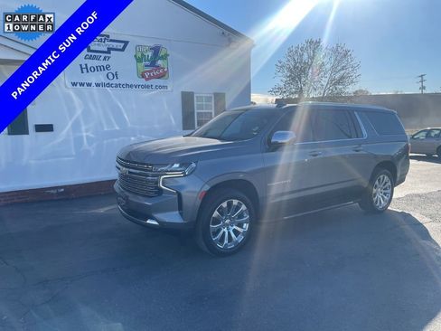 Used 2021 Chevrolet Suburban Premier w/ Premium Package image 1