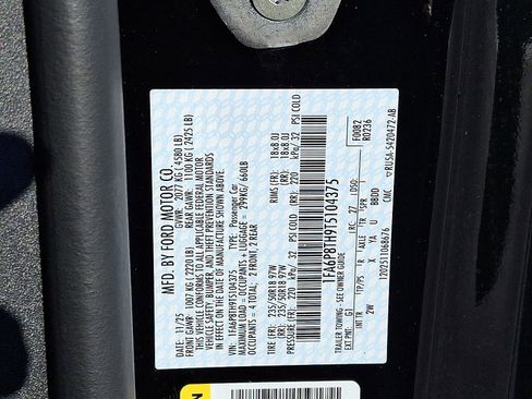 New 2026 Ford Mustang Coupe RWD image 17