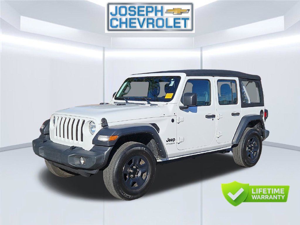 Used 2022 Jeep Wrangler Unlimited Sport AWD/4WD image 2