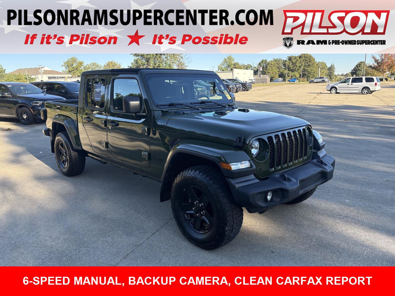 Used 2021 Jeep Gladiator Sport AWD/4WD image 1