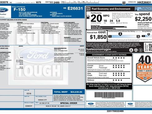 Used 2017 Ford F150 XL w/ XL Power Equipment Group image 3