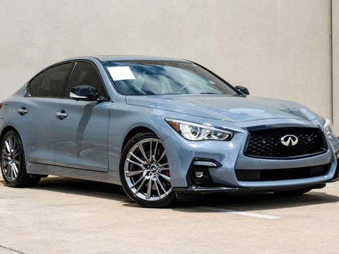 Used 2021 INFINITI Q50 Red Sport 400 image 7